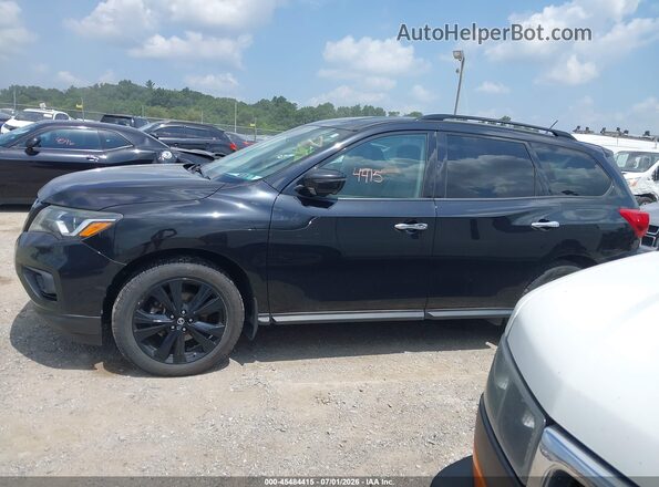 5N1DR2MM7JC658040 2018 NISSAN PATHFINDER Black Vista interior de 360 grados