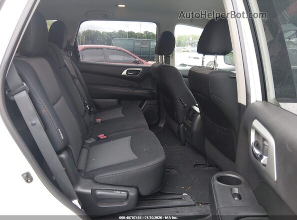 5N1DR2MM7KC604514 2019 NISSAN PATHFINDER White Вид наклейки з VIN-кодом