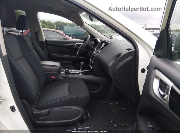 5N1DR2MM7KC604514 2019 NISSAN PATHFINDER White Вид салону спереду