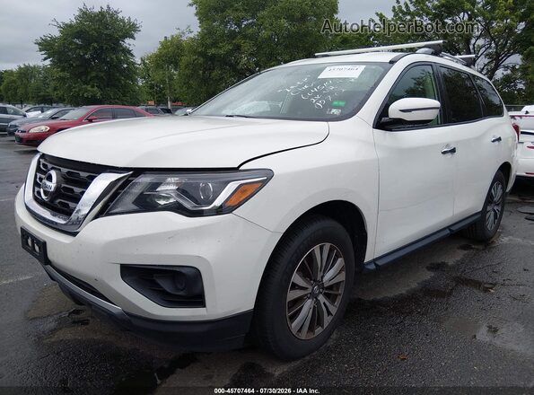 5N1DR2MM7KC604514 2019 NISSAN PATHFINDER White Передня ліва чверть