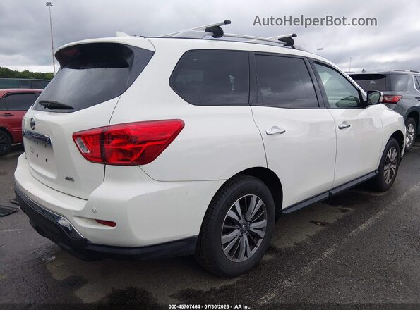5N1DR2MM7KC604514 2019 NISSAN PATHFINDER White Задня права чверть