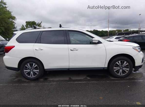 5N1DR2MM7KC604514 2019 NISSAN PATHFINDER White Вид задньої частини салону