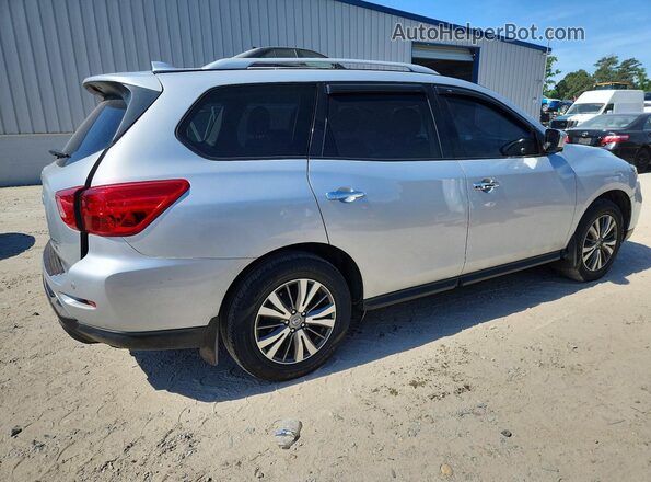 5N1DR2MM7KC630708 2019 NISSAN PATHFINDER Silver Задня права чверть