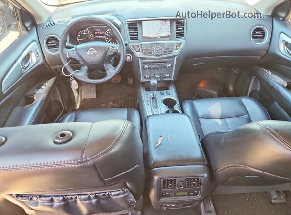 5N1DR2MM7KC630708 2019 NISSAN PATHFINDER Silver Вид панелі приладів