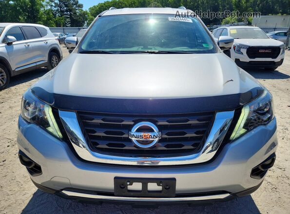 5N1DR2MM7KC630708 2019 NISSAN PATHFINDER Silver Вид спереду