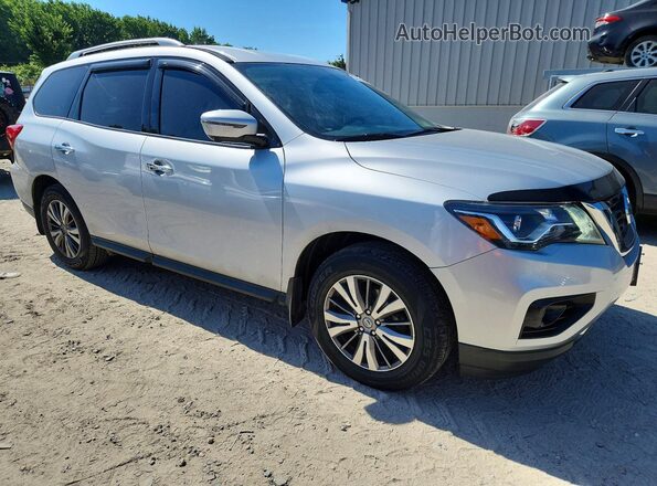 5N1DR2MM7KC630708 2019 NISSAN PATHFINDER Silver Передня права чверть