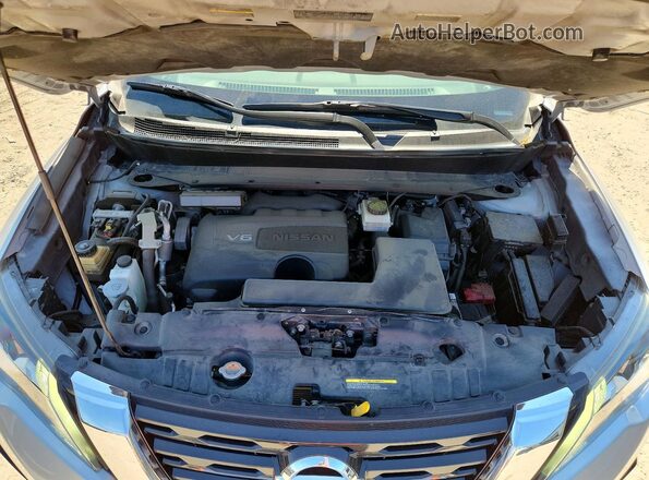 5N1DR2MM7KC630708 2019 NISSAN PATHFINDER Silver Вид підкапотного простору