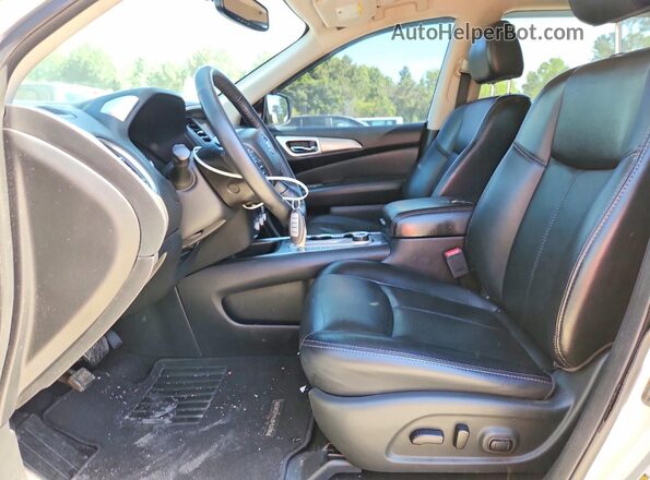 5N1DR2MM7KC630708 2019 NISSAN PATHFINDER Silver Вид салону спереду