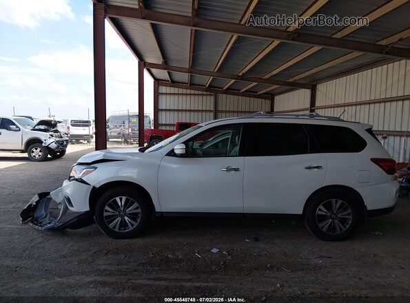 5N1DR2MM8HC601534 2017 NISSAN PATHFINDER White Սալոնի 360 աստիճան տեսք