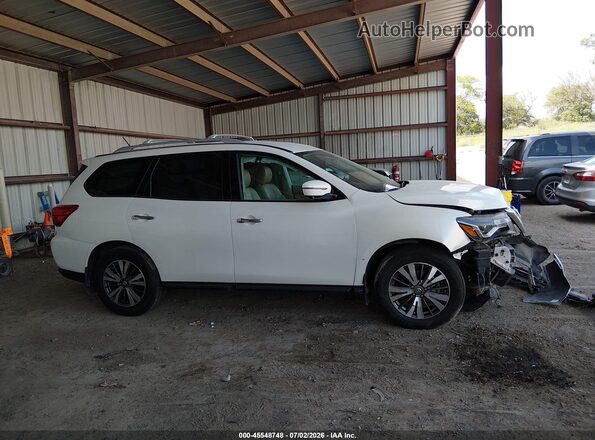 5N1DR2MM8HC601534 2017 NISSAN PATHFINDER White Սալոնի հետևի տեսք