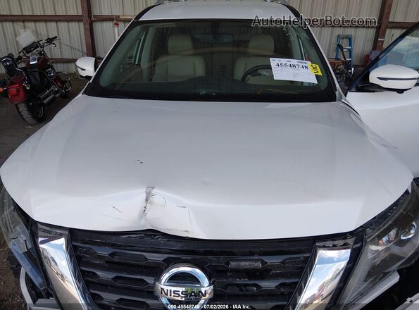5N1DR2MM8HC601534 2017 NISSAN PATHFINDER White Հետևի տեսք