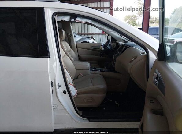 5N1DR2MM8HC601534 2017 NISSAN PATHFINDER White Սալոնի դիմացի տեսք
