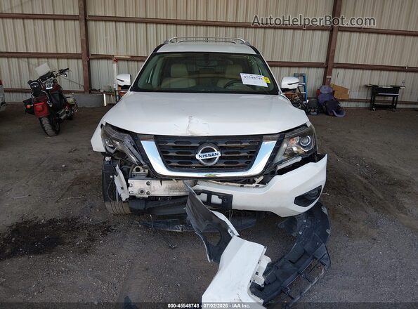 5N1DR2MM8HC601534 2017 NISSAN PATHFINDER White Սարքավորումների վահանակի տեսք