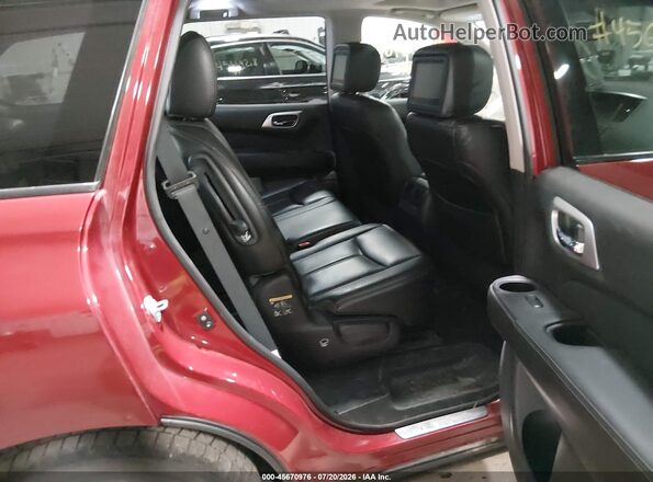 5N1DR2MM8HC625039 2017 NISSAN PATHFINDER Красный Вид наклейки с VIN-кодом