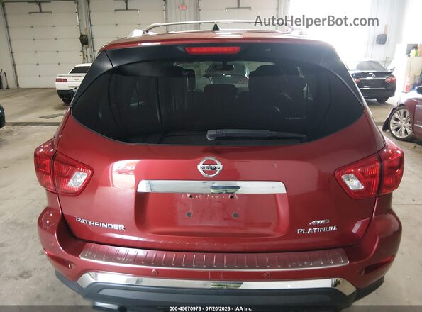 5N1DR2MM8HC625039 2017 NISSAN PATHFINDER Красный 