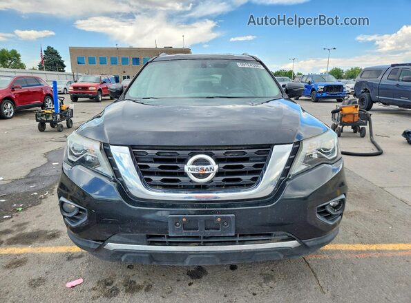 5N1DR2MM8HC647980 2017 NISSAN PATHFINDER Black Front view