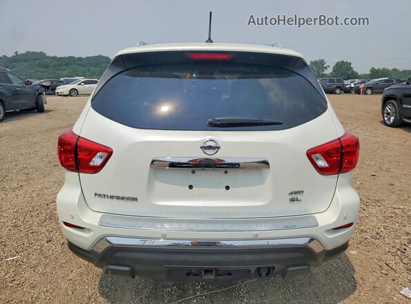 5N1DR2MM8HC650166 2017 NISSAN PATHFINDER White უკანა ხედი