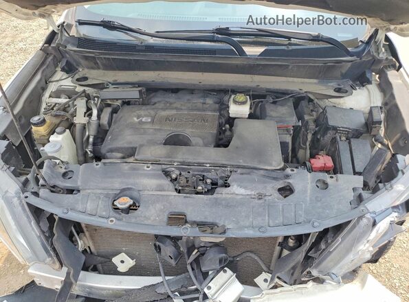 5N1DR2MM8HC650166 2017 NISSAN PATHFINDER White ძრავის განყოფილების ხედი