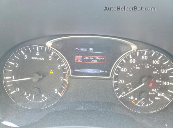 5N1DR2MM8HC681398 2017 NISSAN PATHFINDER White Սարքավորումների վահանակի տեսք