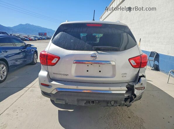 5N1DR2MM8HC682227 2017 NISSAN PATHFINDER Silver უკანა ხედი