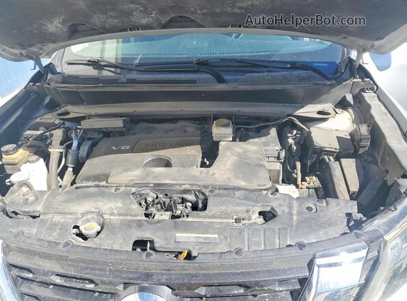 5N1DR2MM8HC682227 2017 NISSAN PATHFINDER Silver ძრავის განყოფილების ხედი