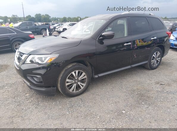 5N1DR2MM8HC906421 2017 NISSAN PATHFINDER Black Передня ліва чверть