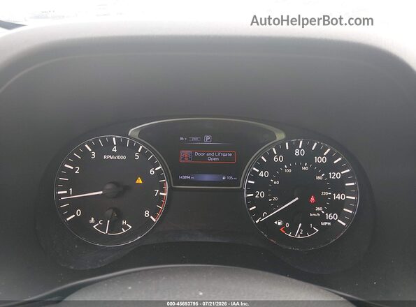 5N1DR2MM8HC906421 2017 NISSAN PATHFINDER Black Вид задніх сидінь