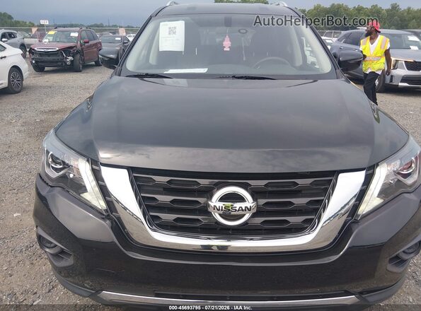 5N1DR2MM8HC906421 2017 NISSAN PATHFINDER Black Вид щитка приладів