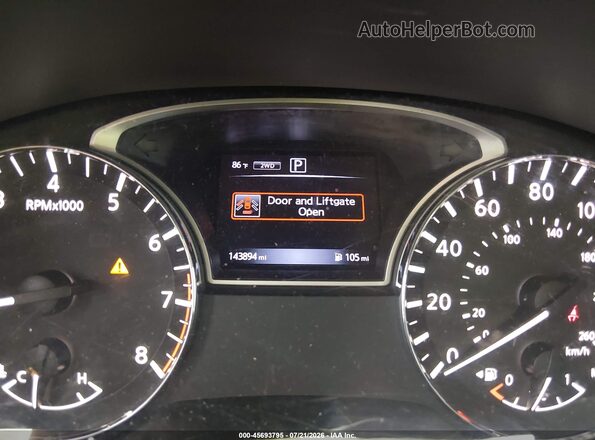 5N1DR2MM8HC906421 2017 NISSAN PATHFINDER Black 
