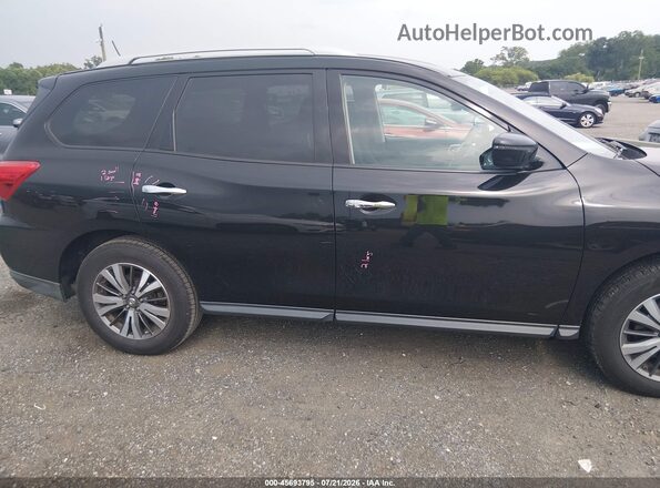 5N1DR2MM8HC906421 2017 NISSAN PATHFINDER Black Вид задньої частини салону