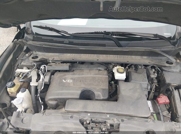 5N1DR2MM8HC906421 2017 NISSAN PATHFINDER Black Вид ззаду