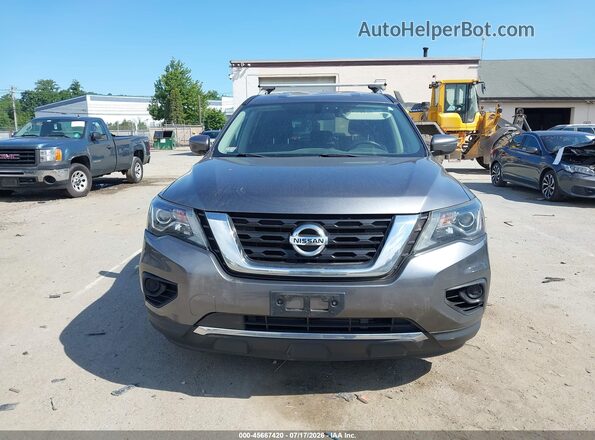 5N1DR2MM8HC908802 2017 NISSAN PATHFINDER Gray Սարքավորումների վահանակի տեսք