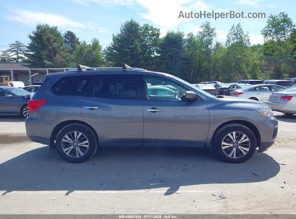 5N1DR2MM8HC908802 2017 NISSAN PATHFINDER Gray Սալոնի հետևի տեսք
