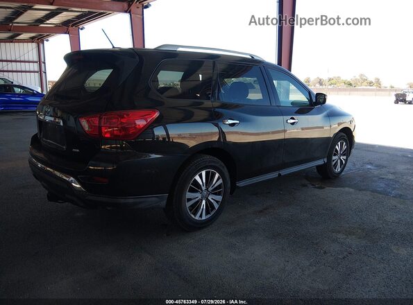 5N1DR2MM8JC602463 2018 NISSAN PATHFINDER Black Tył prawy