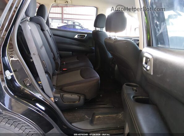 5N1DR2MM8JC602463 2018 NISSAN PATHFINDER Black Widok naklejki z numerem VIN