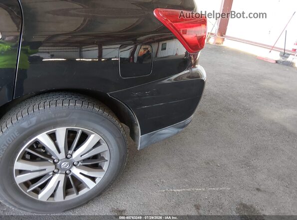 5N1DR2MM8JC602463 2018 NISSAN PATHFINDER Black Widok z przodu