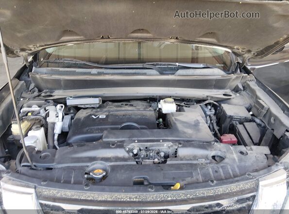 5N1DR2MM8JC602463 2018 NISSAN PATHFINDER Black Widok z tyłu