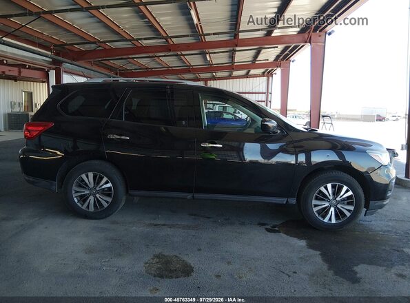 5N1DR2MM8JC602463 2018 NISSAN PATHFINDER Black Widok wnętrza z tyłu