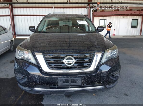 5N1DR2MM8JC602463 2018 NISSAN PATHFINDER Black Widok zestawu wskaźników