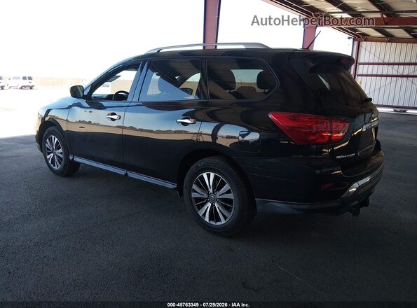 5N1DR2MM8JC602463 2018 NISSAN PATHFINDER Black Tył lewy