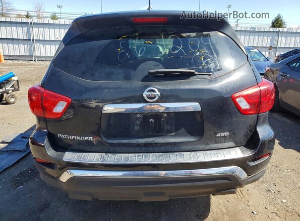 5N1DR2MM8JC626102 2018 NISSAN PATHFINDER Black Вид ззаду
