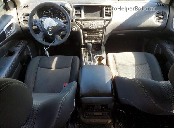 5N1DR2MM8JC626102 2018 NISSAN PATHFINDER Black Вид панелі приладів