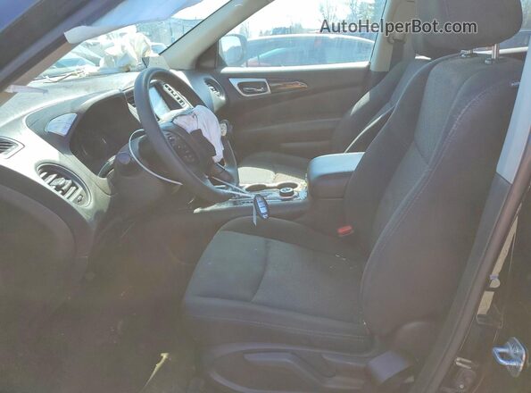 5N1DR2MM8JC626102 2018 NISSAN PATHFINDER Black Вид салону спереду