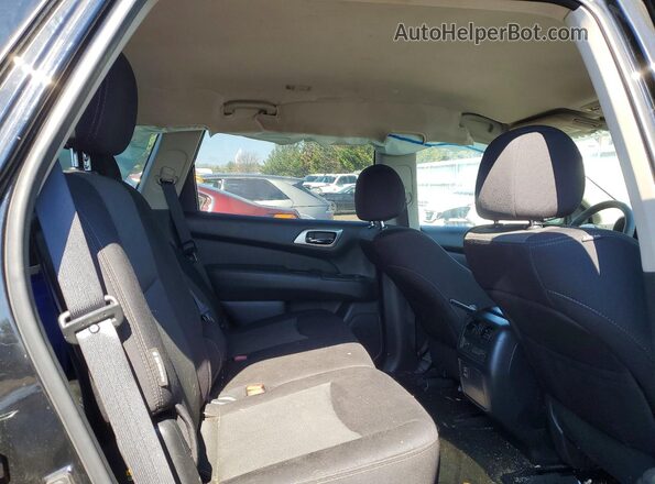 5N1DR2MM8JC626102 2018 NISSAN PATHFINDER Black Вид задньої частини салону