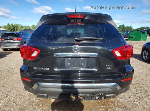 5N1DR2MM8JC640582 2018 NISSAN PATHFINDER Черный Вид сзади