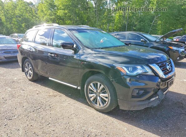 5N1DR2MM8JC640582 2018 NISSAN PATHFINDER Черный Передняя правая четверть