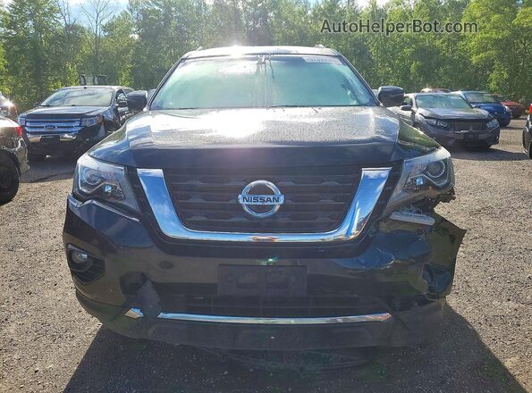5N1DR2MM8JC640582 2018 NISSAN PATHFINDER Черный Вид спереди