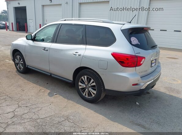 5N1DR2MM8JC642770 2018 NISSAN PATHFINDER Silver Trasero izquierdo