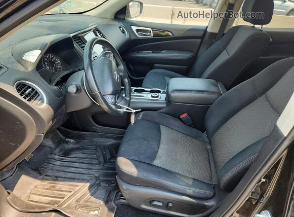 5N1DR2MM8JC652490 2018 NISSAN PATHFINDER Black Front interior view