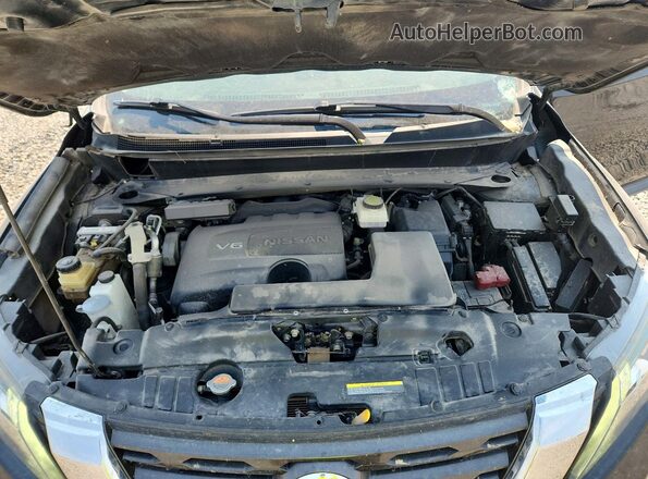 5N1DR2MM8JC652490 2018 NISSAN PATHFINDER Black Engine compartment view
